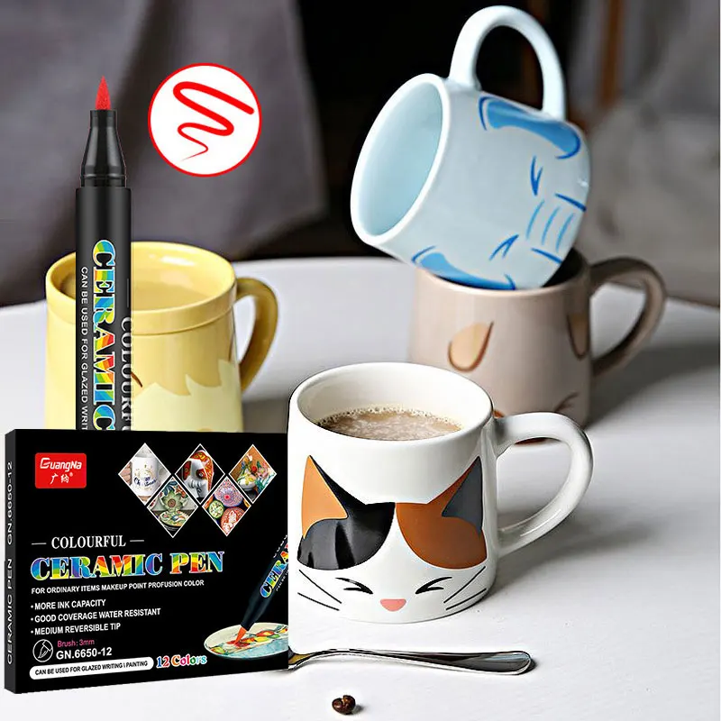 Model Kit Markers - GN 12/24 Kleuren Hoge Temperatuur Ovengebakken