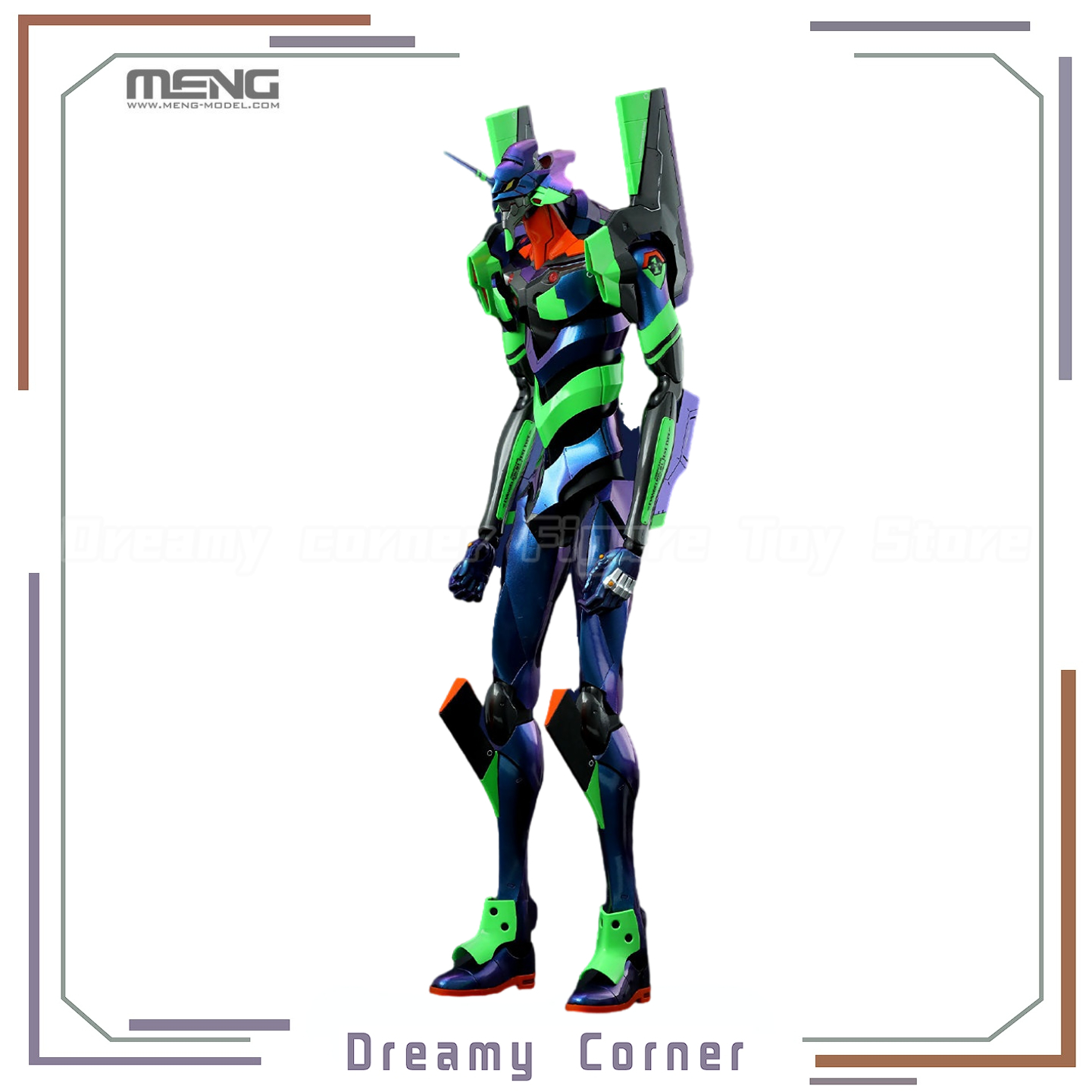 Model Kit Eva 01 - 【Op voorraad】MENG Model Mecha-001LH EVA TEST