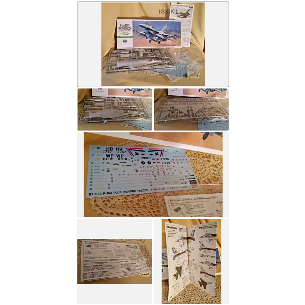 Model Kit F16 - Hasegawa 00231 1/72 Schaal US F16