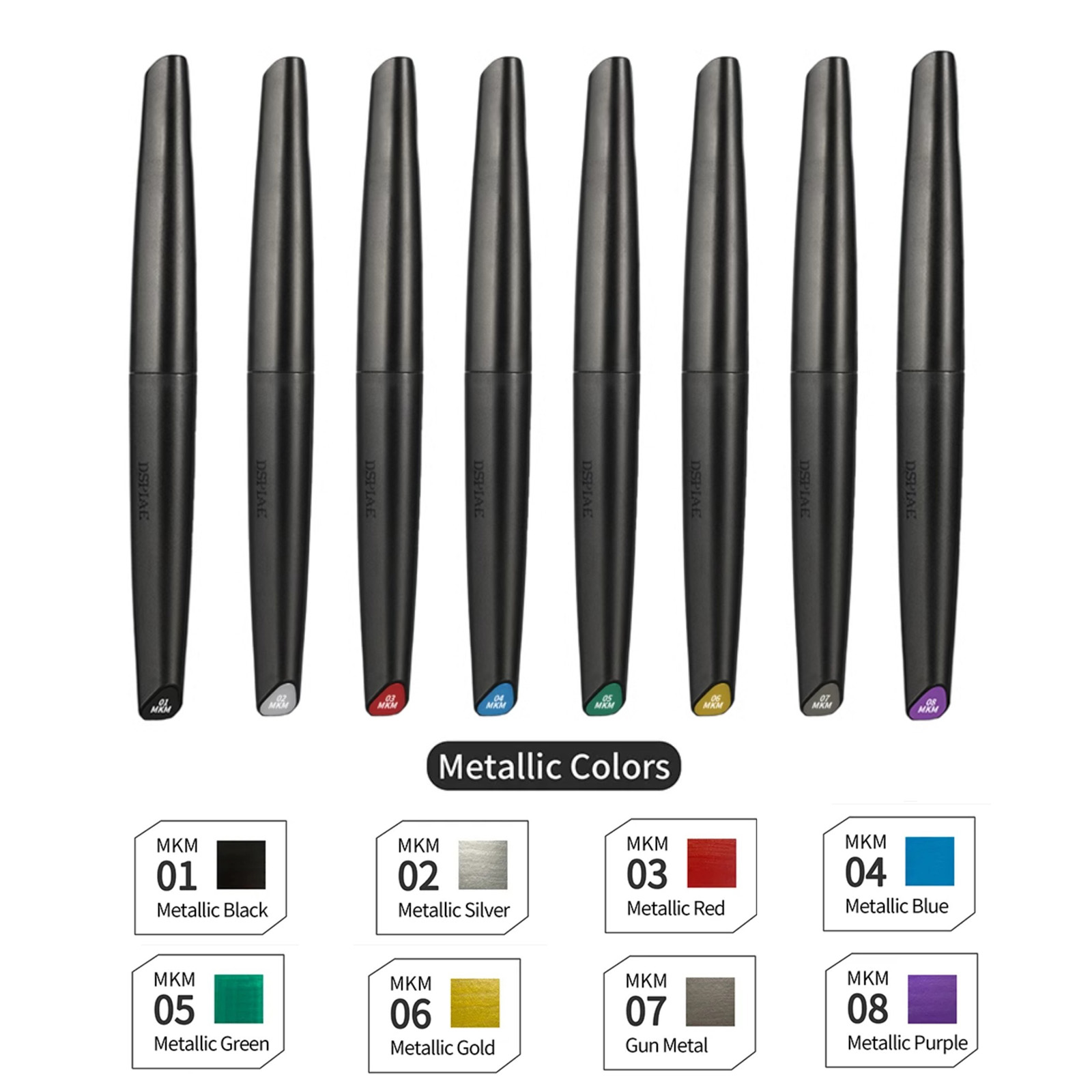 Model Kit Markers - DSPIAE Soft Tip Marker Pen Kit