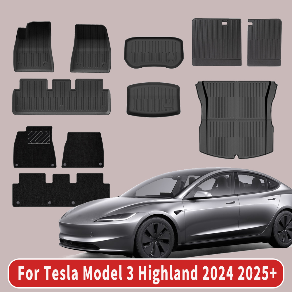 Weathering Model Kit - TPE vloermatten voor Tesla Model 3
