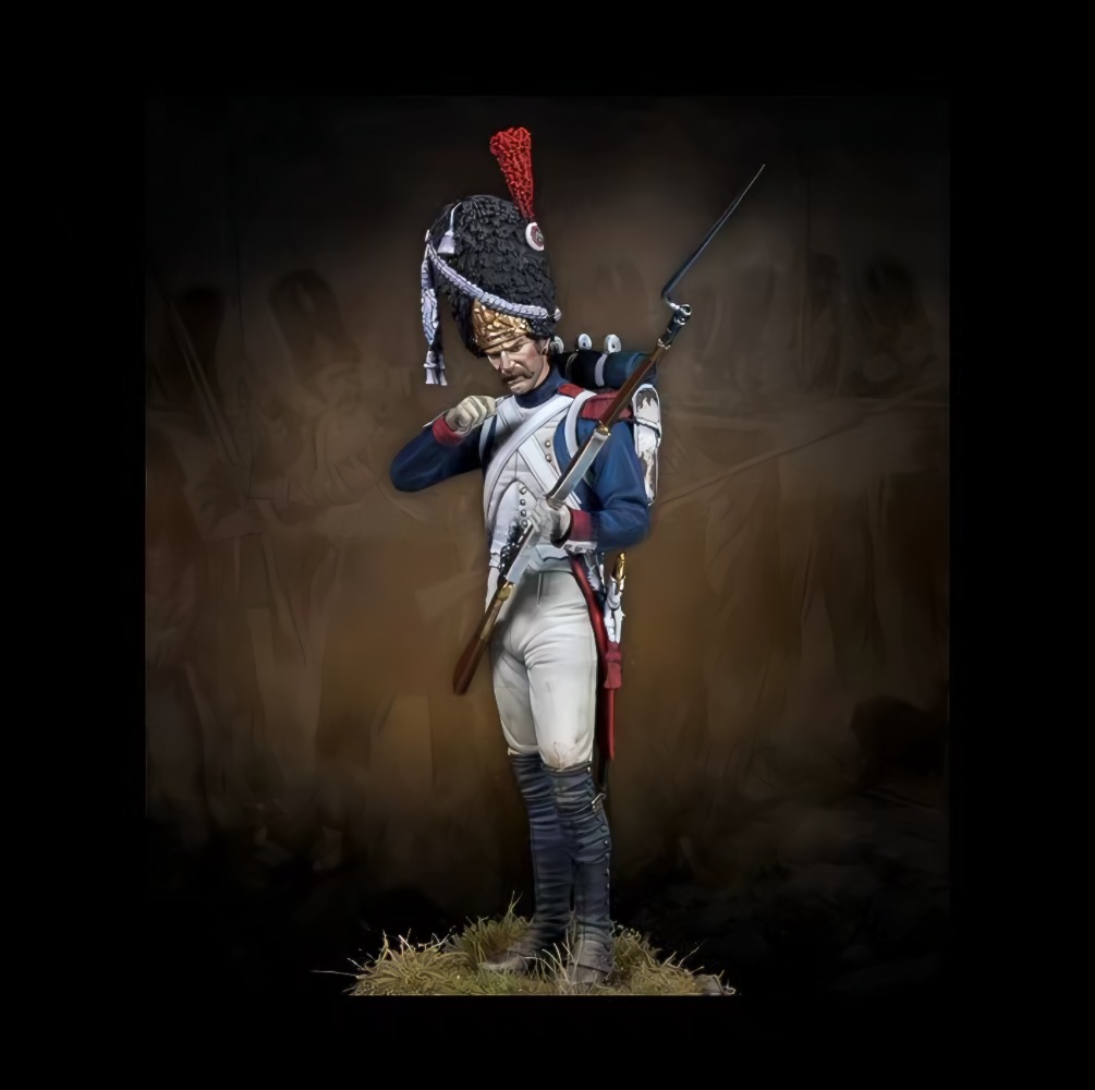 Model Kit In Era - Harsmodelset 75MM soldaten tijdens het Napoleontische