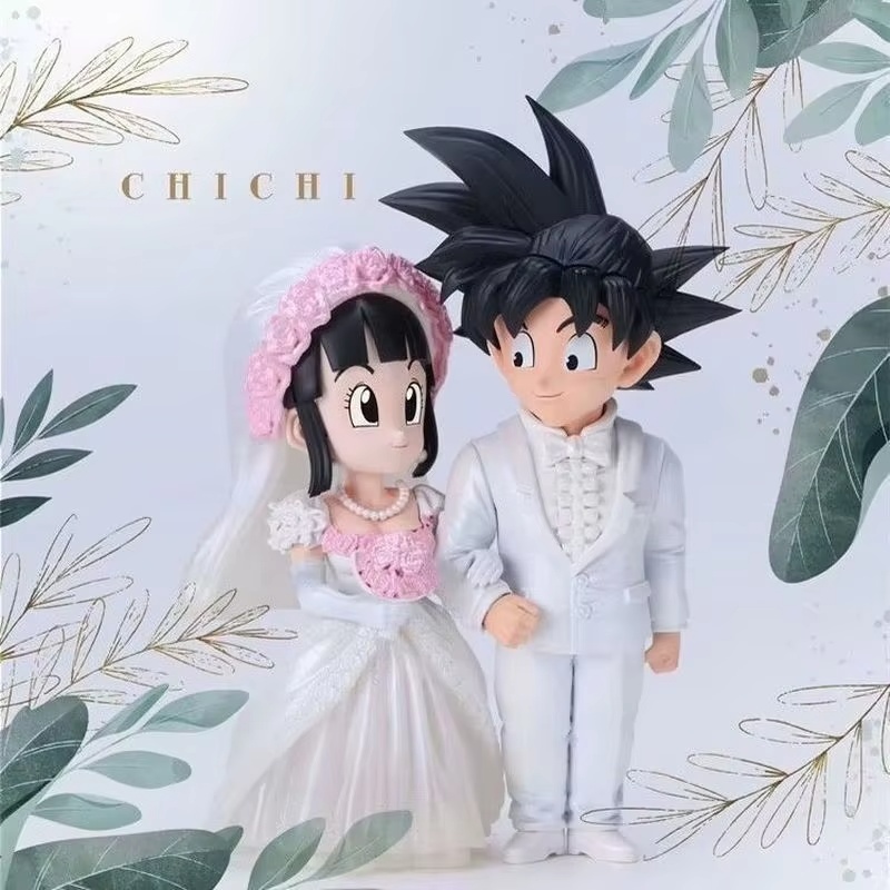 Model Kit Zoid - Son Goku en Chichi Bruiloft Mariage