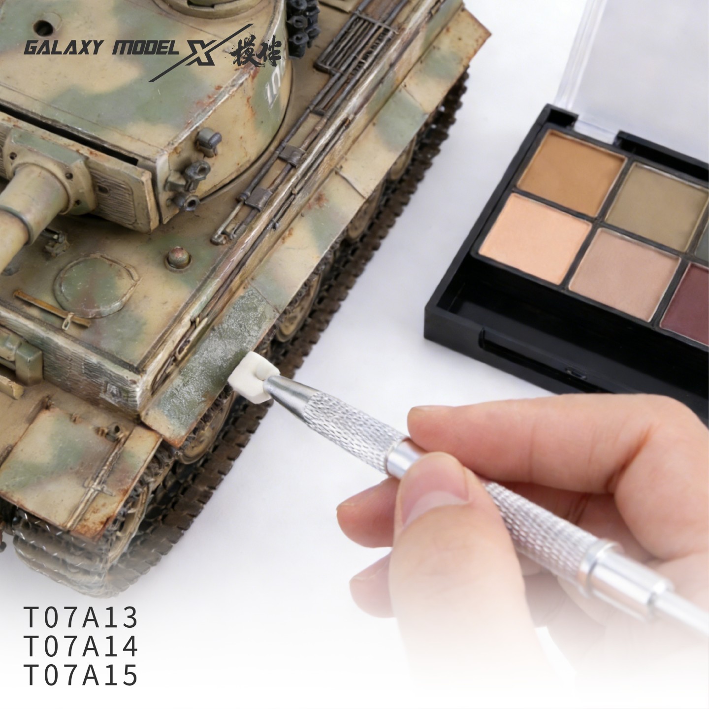 Weathering Model Kit - Galaxy Tool Schaalmodel Verweersingspons Set Model