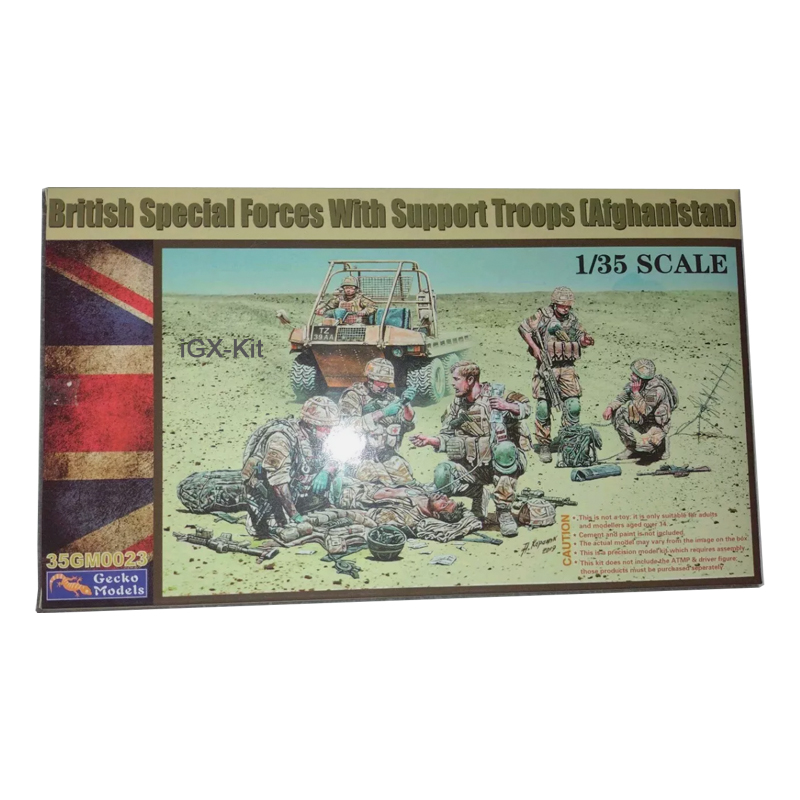 Model Kit Italeri - Gecko 35GM0023 Schaal 1:35 Britse Special