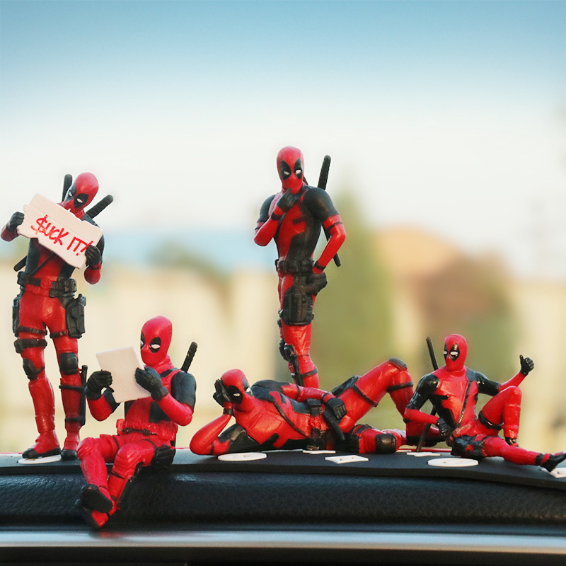 Model Kit Deadpool - Anime Deadpool Action Figure Auto-interieur Decoratie