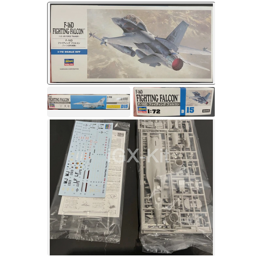 Model Kit F16 - 1:72 Schaal US F16 F16D F-16D