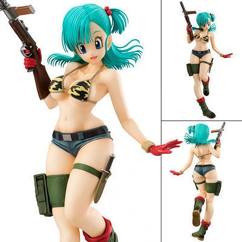 Dragon Ball Z anime pop Bulma  - Model Kit Zoid recensie en prijs