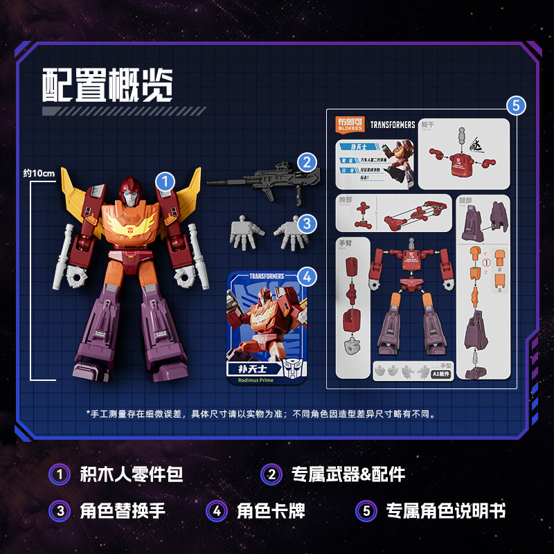 Blokees Transformer Speelgoed  - Model Kit Rodimus recensie en prijs