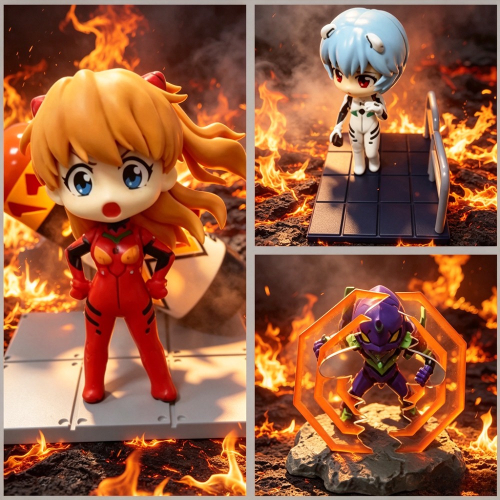 6cm 3-delige set Anime New Cen - Model Kit Aoshima recensie en prijs