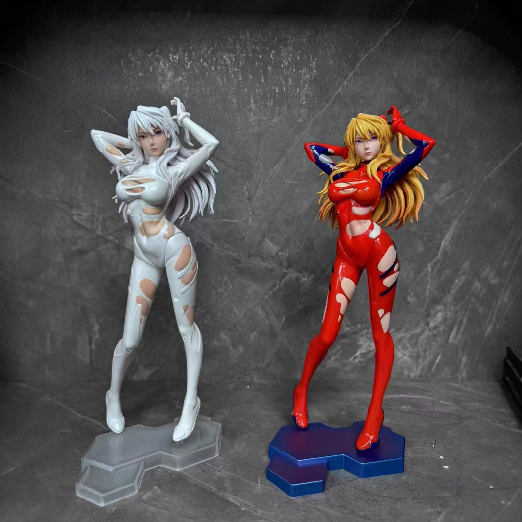 2-types Anime EVA Asuka Langle - Model Kit Aoshima recensie en prijs