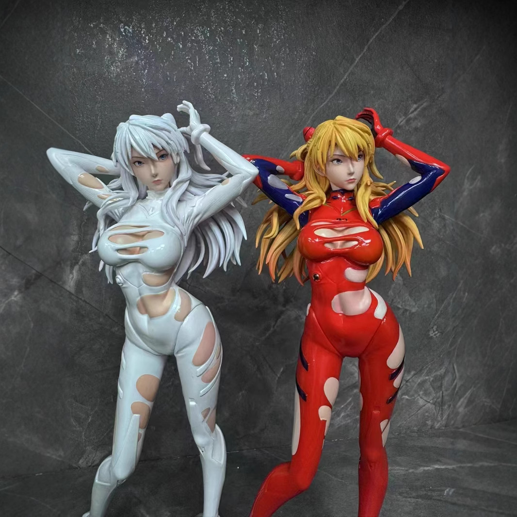 2-types Anime EVA Asuka Langle - Model Kit Aoshima recensie en prijs