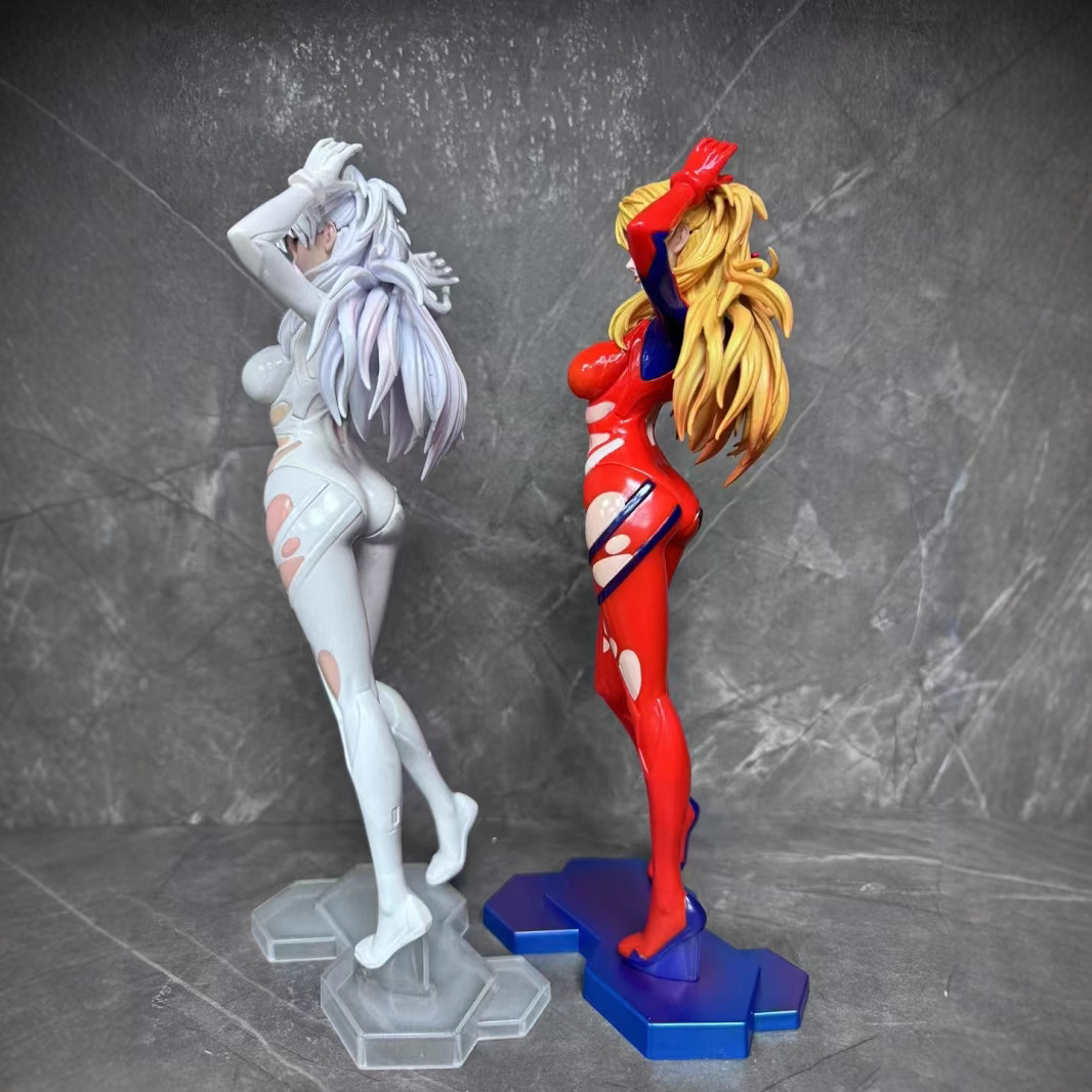 2-types Anime EVA Asuka Langle - Model Kit Aoshima recensie en prijs