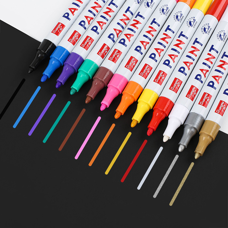 12 stuks witte verf markers pe - Model Kit Markers recensie en prijs