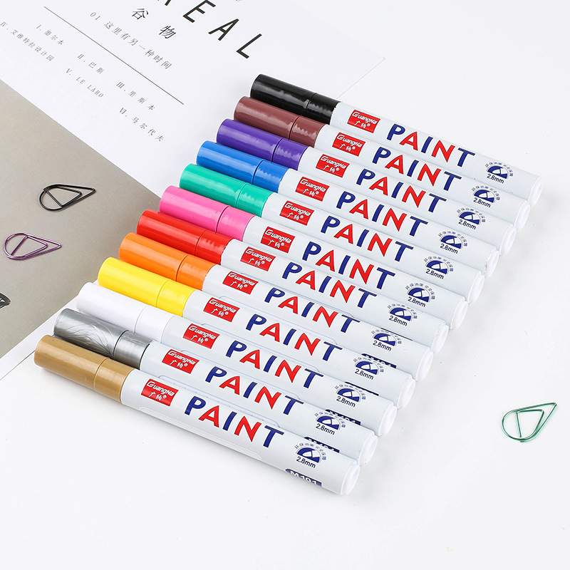 12 stuks witte verf markers pe - Model Kit Markers recensie en prijs