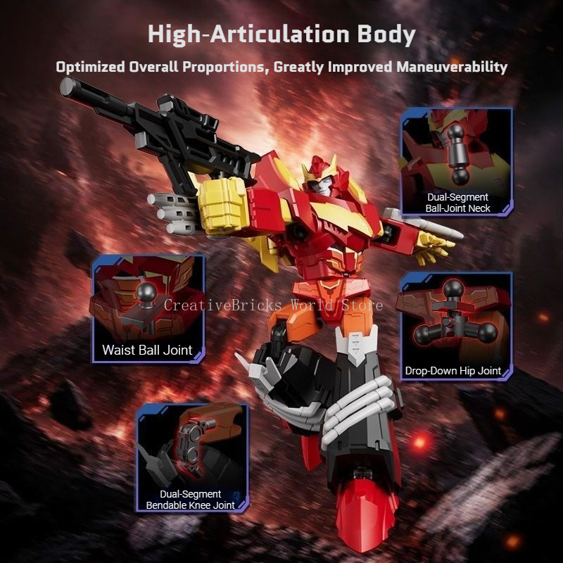 Blokees Transformers Galaxy Ve - Model Kit Rodimus recensie en prijs