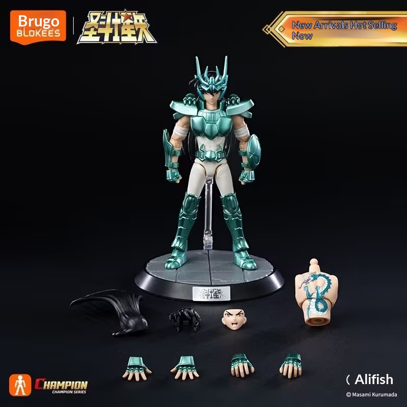Brugo Blokees Saint Seiya Drag - Model Kit Kiryu recensie en prijs