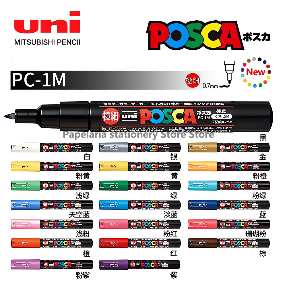 1 UNI POSCA PC-1M Marker Art S - Model Kit Markers recensie en prijs