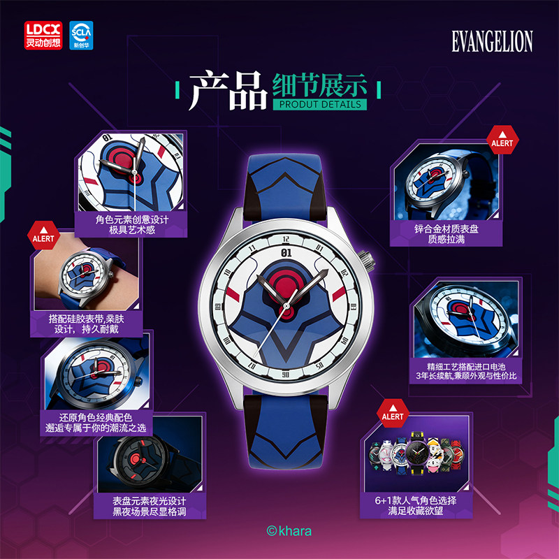 LDCX Evangelion WEART Watch An - Model Kit Eva 01 recensie en prijs
