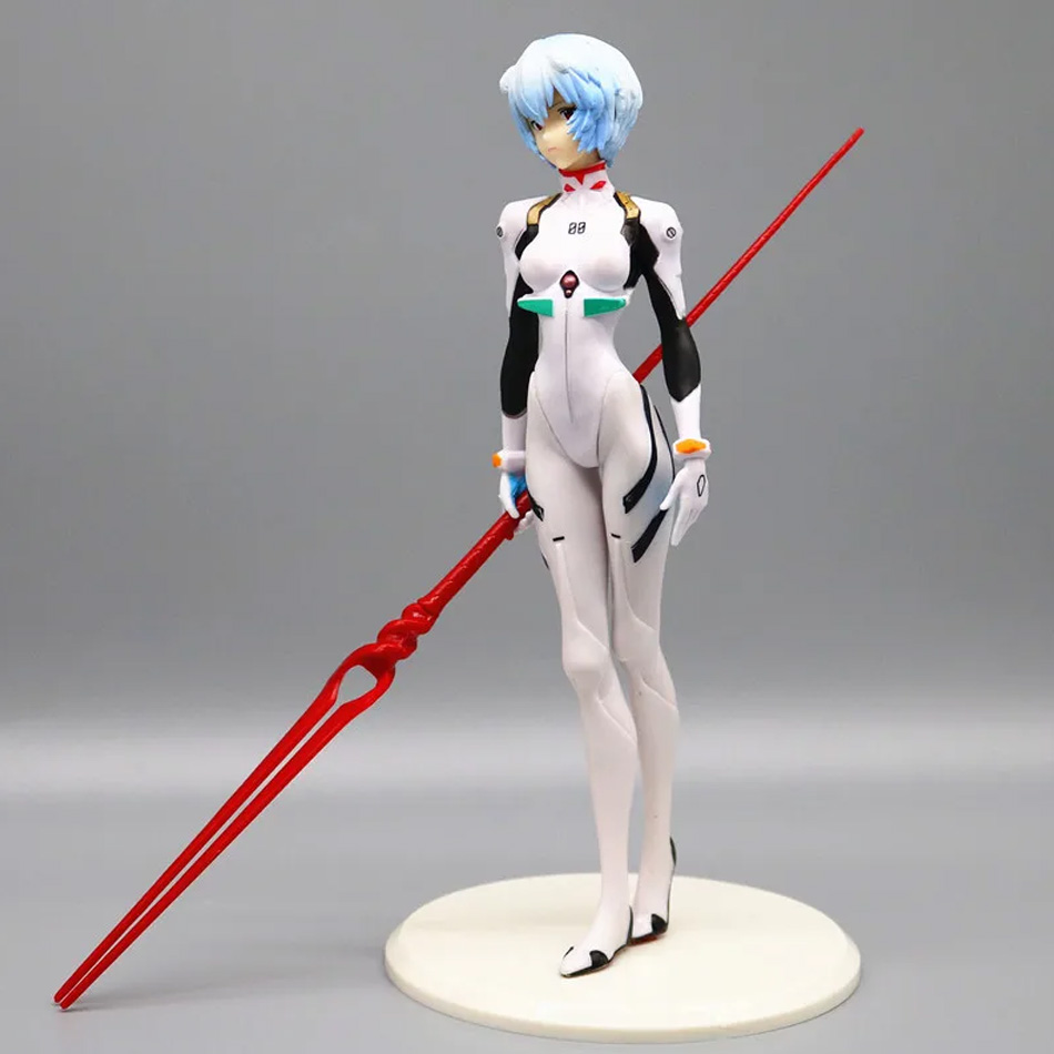 23 cm Rei Ayanami Action Figur - Model Kit Evangelion Bandai recensie en prijs