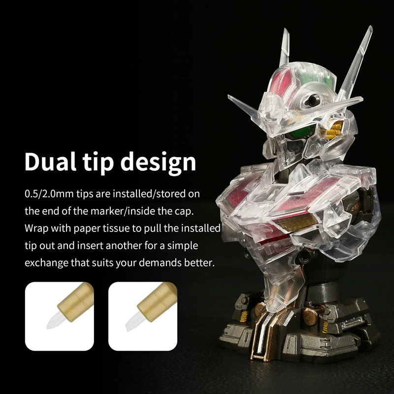 Metallic Markers Kleurpennen v - Model Kit Markers recensie en prijs