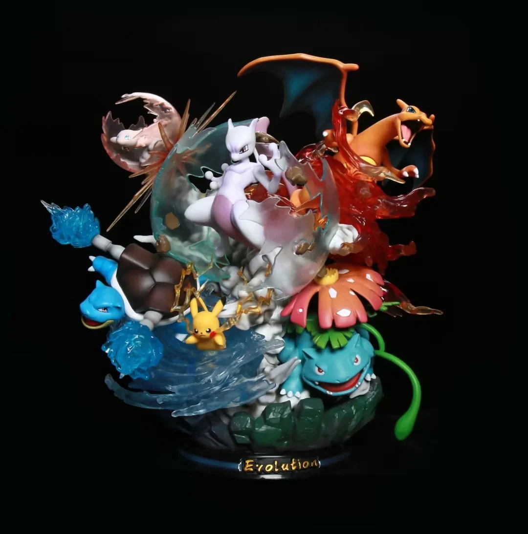 Anime Pokemon Mewtwo Mewtu Pik - Zeus Model Kit Yugioh recensie en prijs
