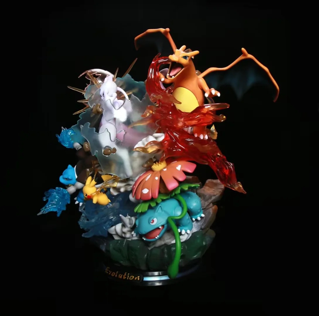 Anime Pokemon Mewtwo Mewtu Pik - Zeus Model Kit Yugioh recensie en prijs