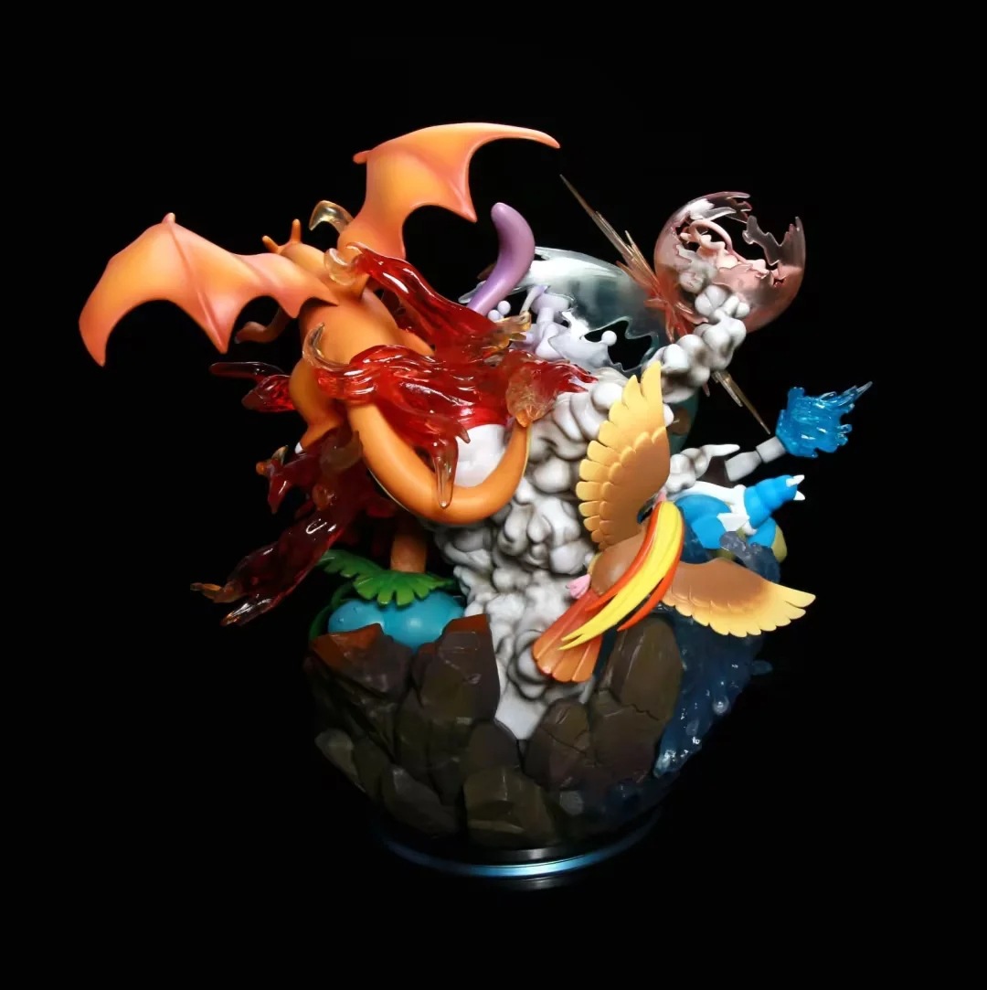 Anime Pokemon Mewtwo Mewtu Pik - Zeus Model Kit Yugioh recensie en prijs