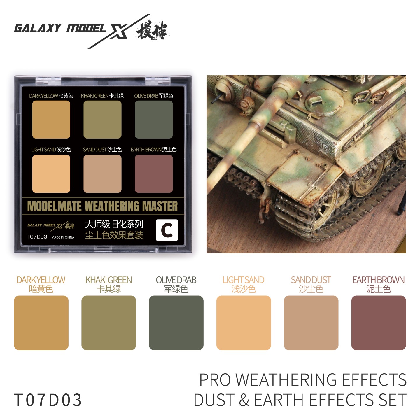 Galaxy Modeling Pro Weathering - Weathering Model Kit recensie en prijs