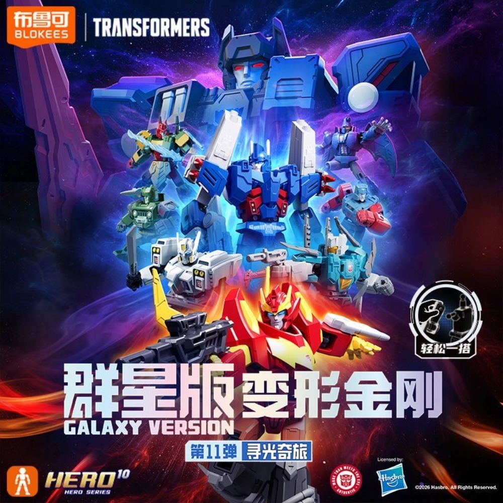 Nieuwe Blokees Transformers Ga - Model Kit Rodimus recensie en prijs
