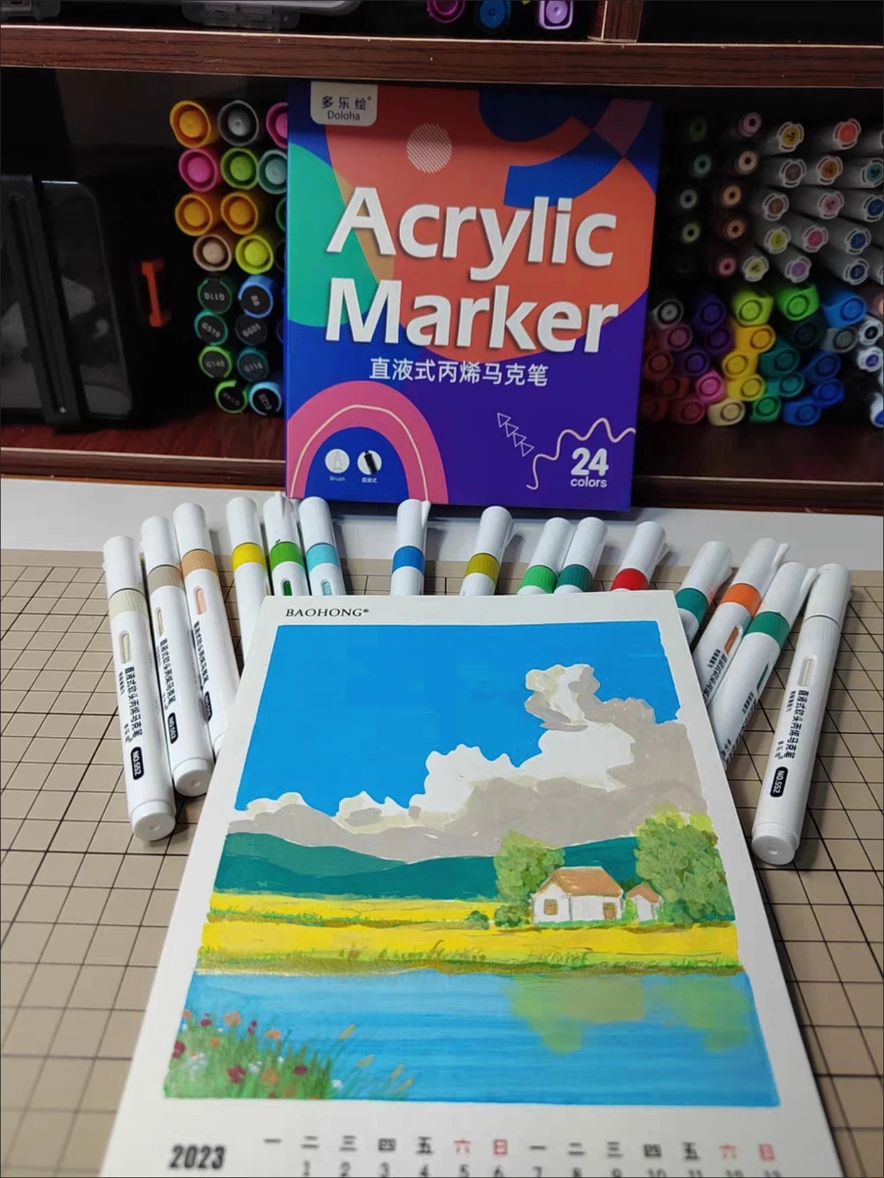 DOLOHA Doloha Acryl Marker PEN - Model Kit Markers recensie en prijs